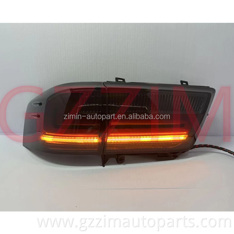 car abs plastic light tail lamp led modified rear light for For LC300 2021+
